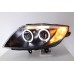 BMW Z4 E85 / E86 03-08 Black Projector Headlamp w Ring